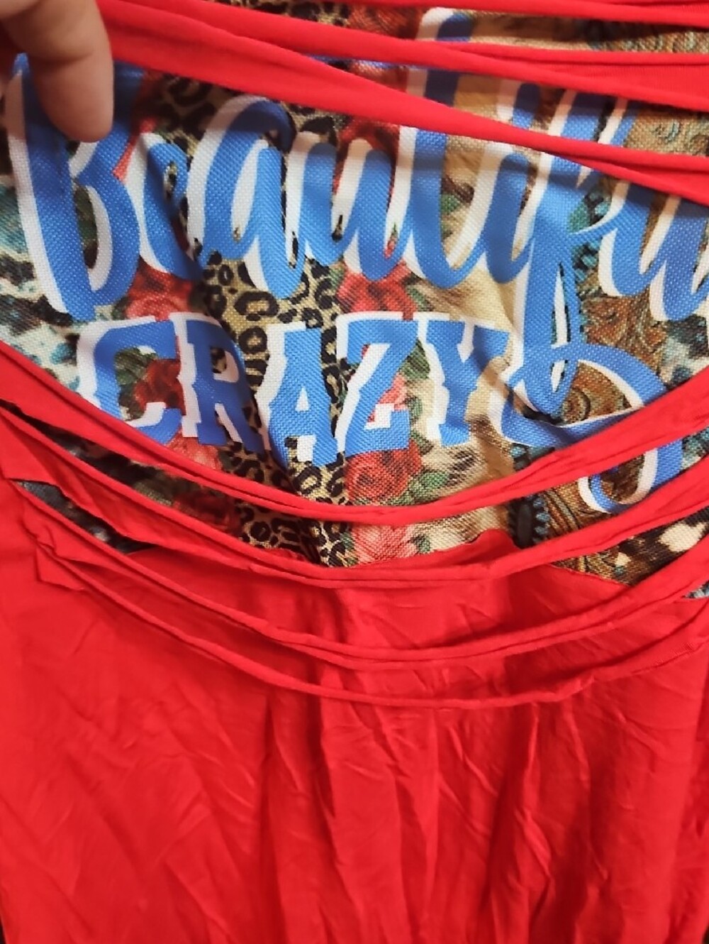 Belarci Red Women's Top